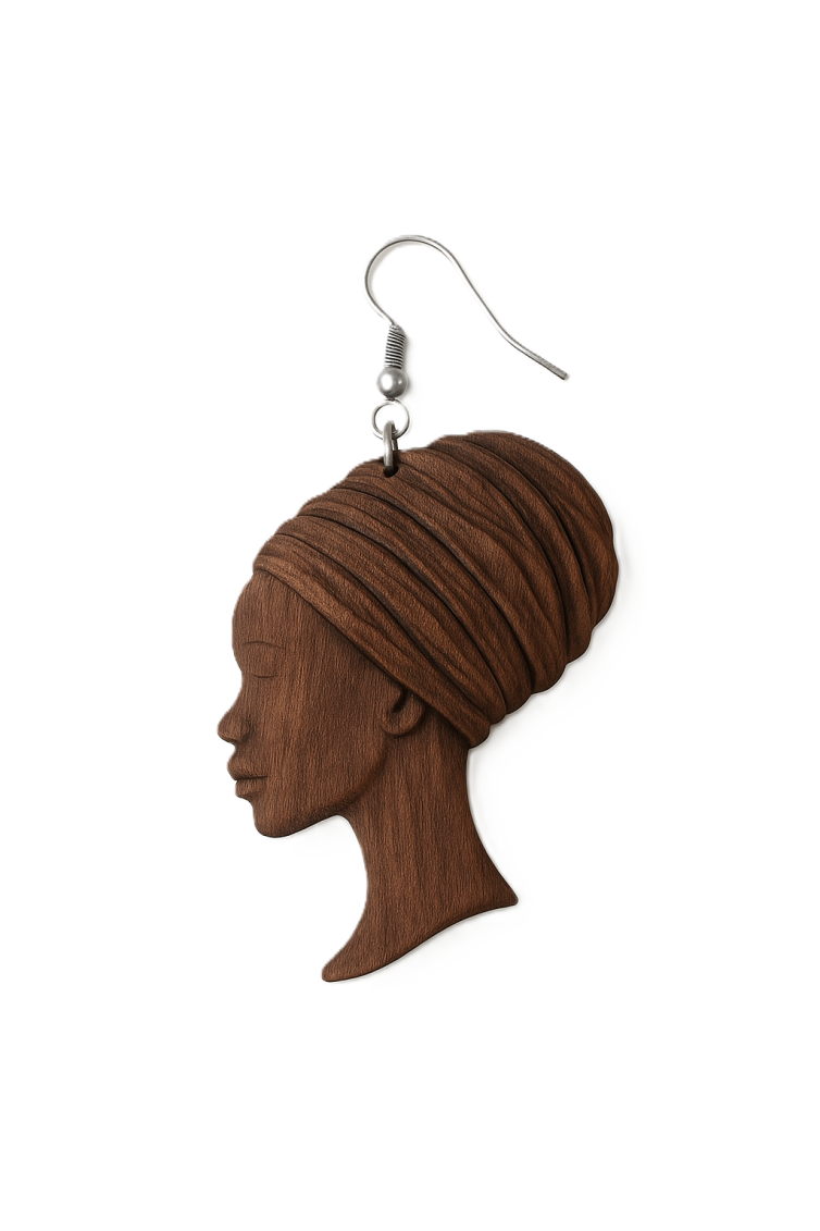 Divine Woman Ebony Earrings
