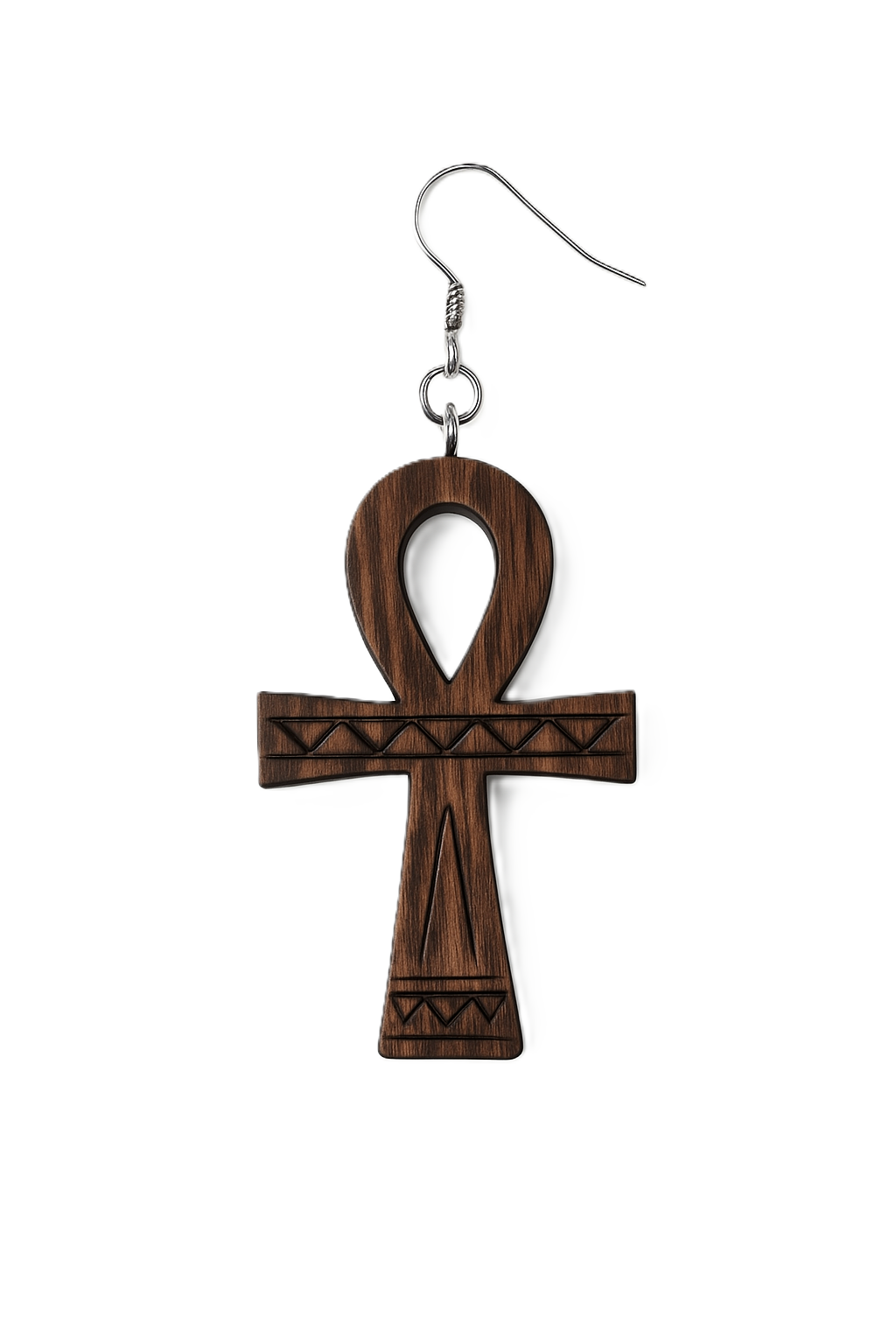 Key of Life Ebony Earrings